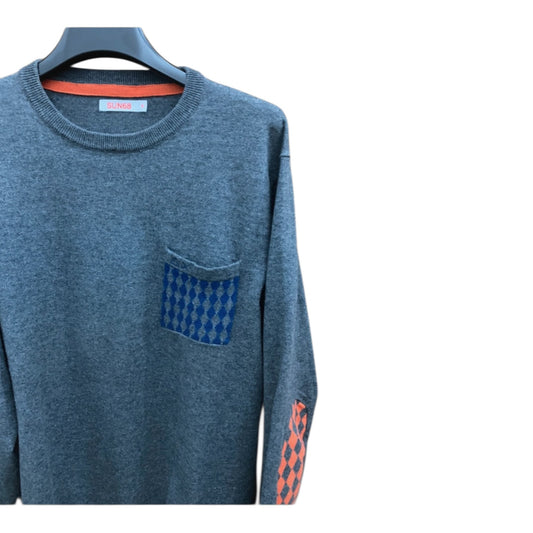 Maglione Uomo Sun68 Grigio