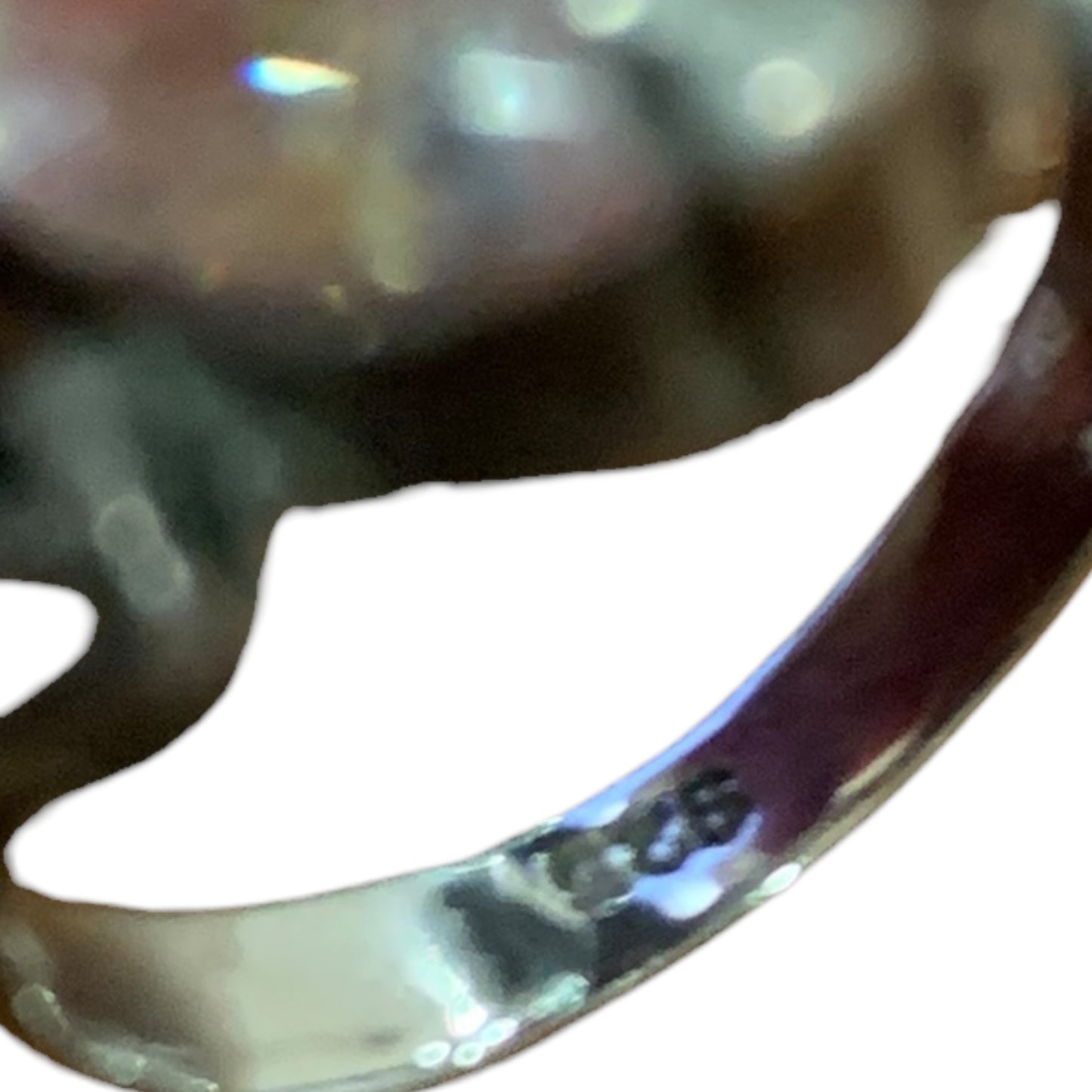 Anello Vintage Con Brillante Ovale