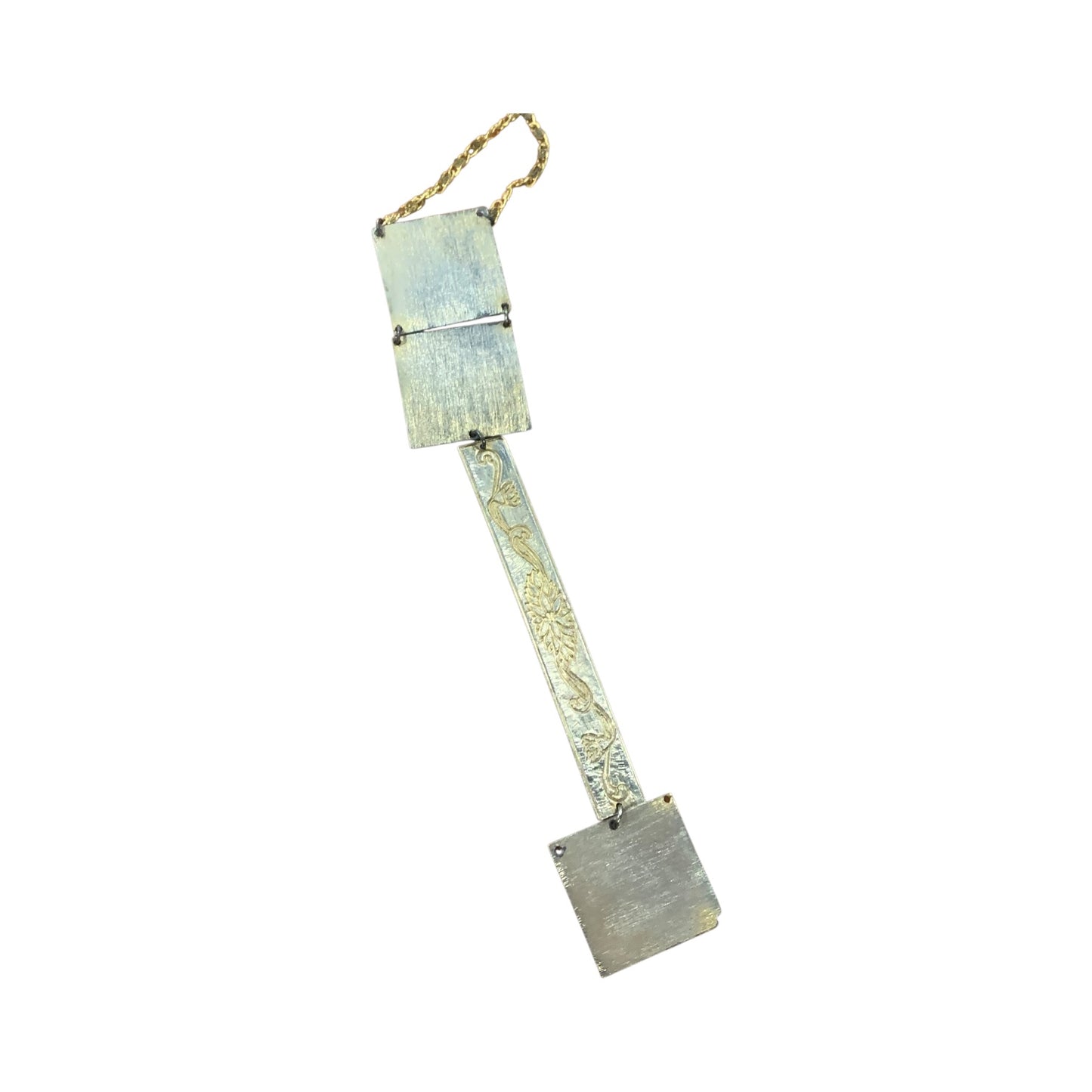 Collana Vintage Dorata Smalti