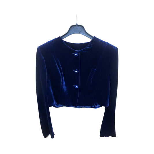 Completo Donna Vintage Velluto Blu