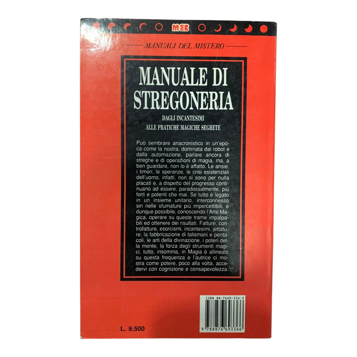Libro Manuele Di Stregoneria