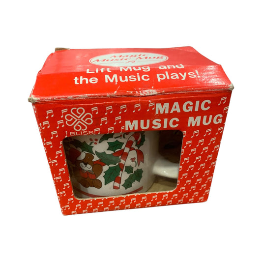 Tazza Natalizia Vintage Musicale