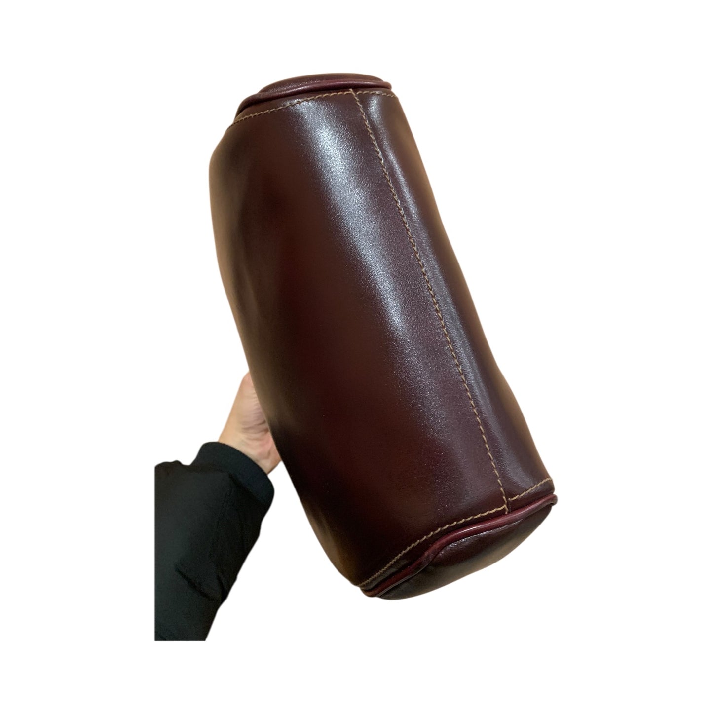 Borsetta Donna Vintage Pelle Borgogna