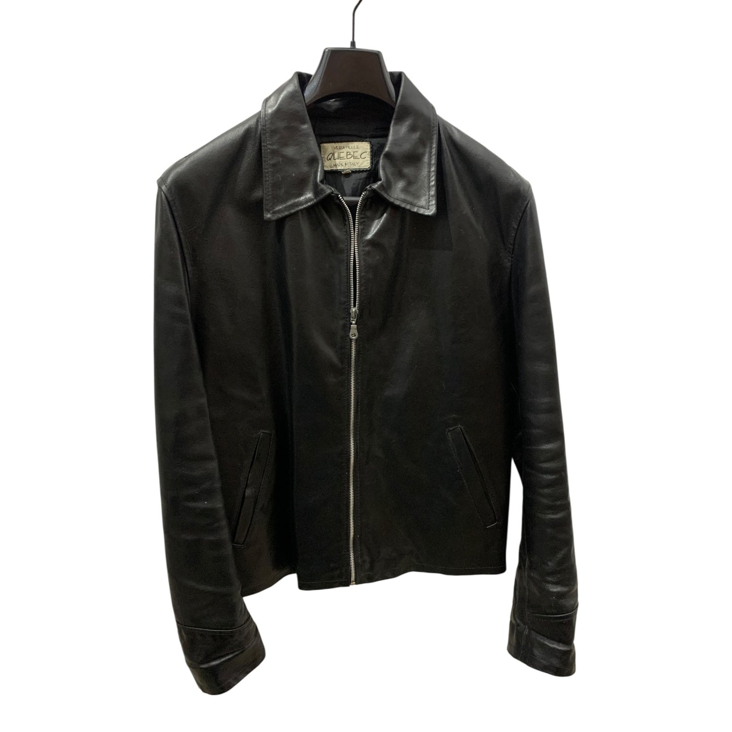 Giacca Uomo Vintage Pelle Quebec