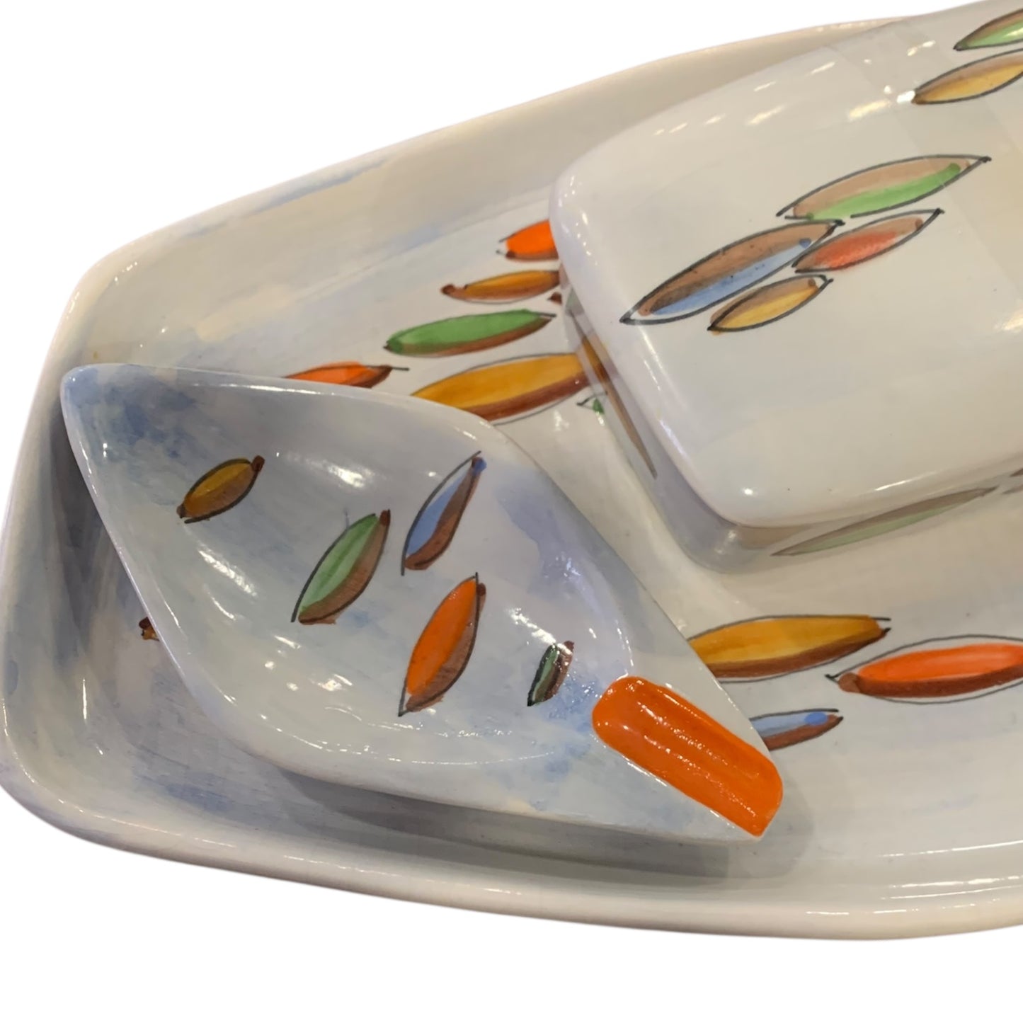 Set Fumo Ceramica Sic Anni 70