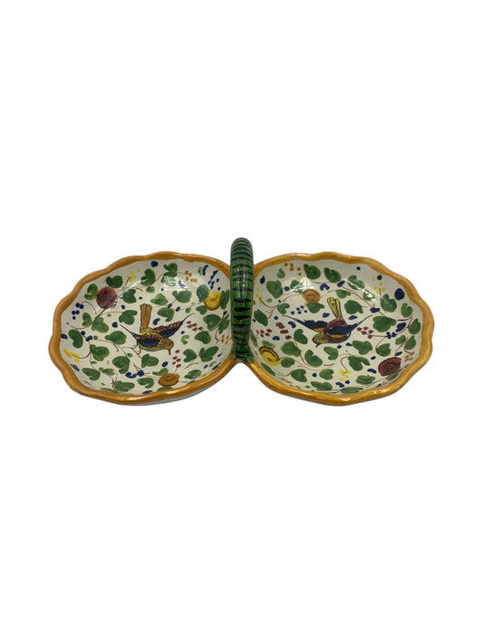 Antipastiera Epoca Ceramica Deruta