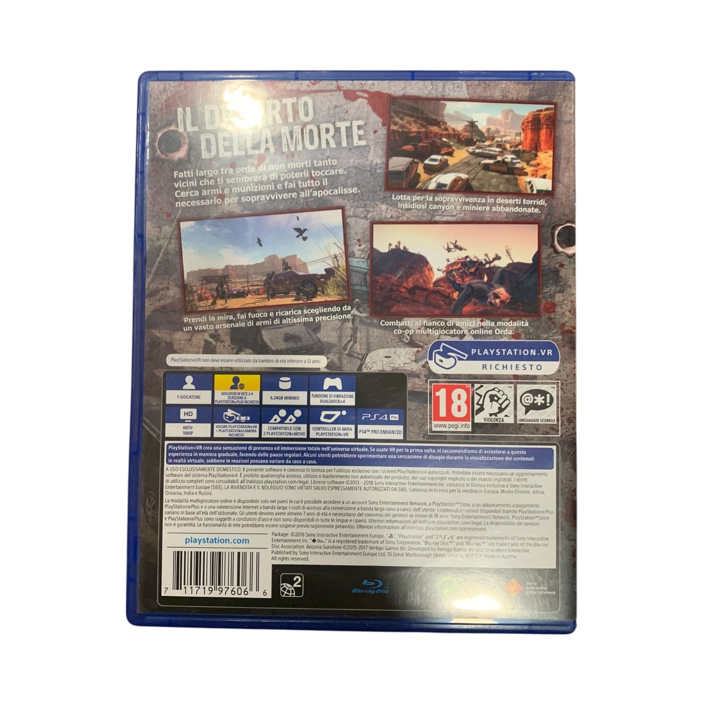 Gioco Ps4 Arizona Sunshine