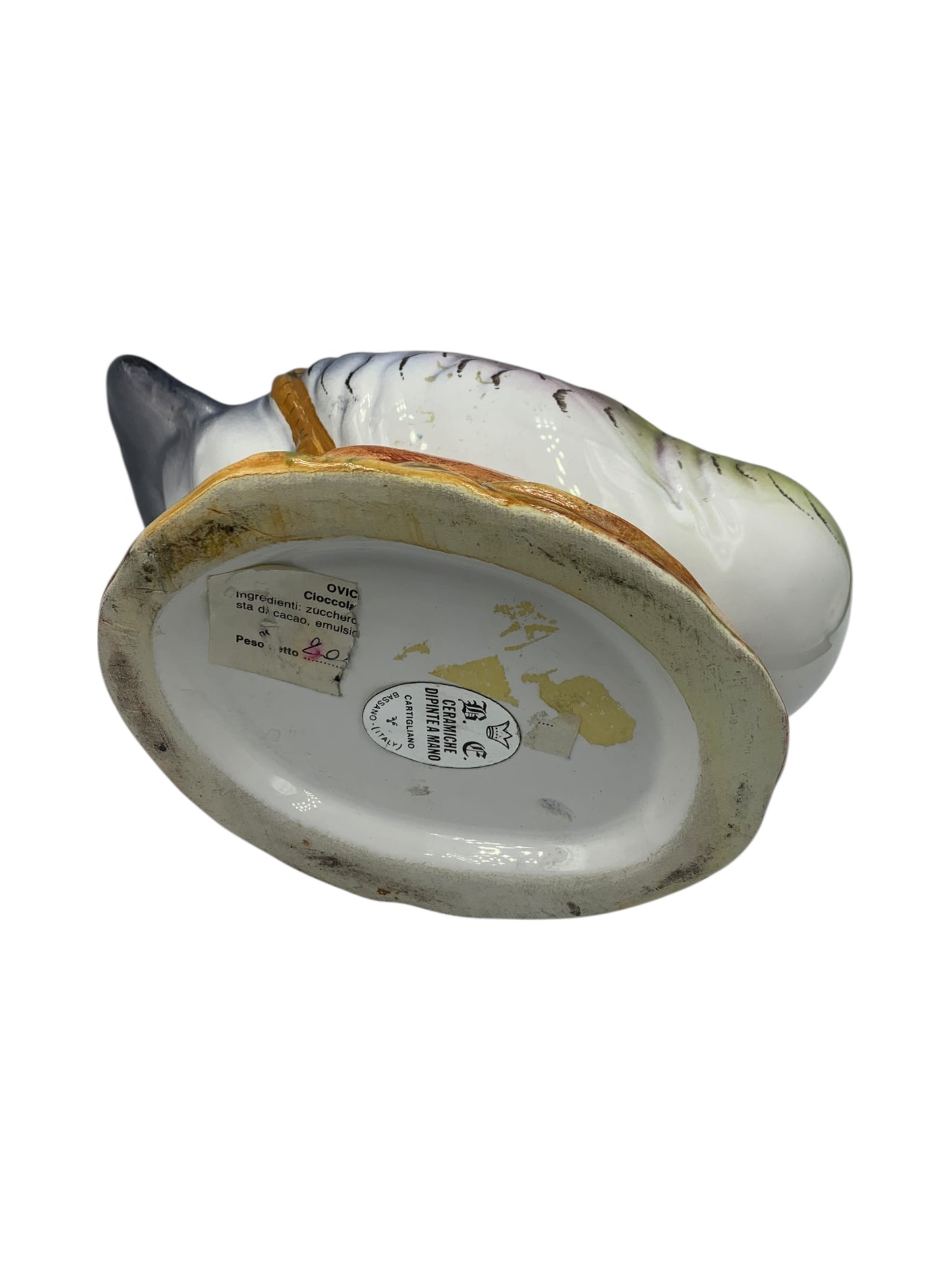 Zuppiera Piccola Vintage Ceramica Fagiano