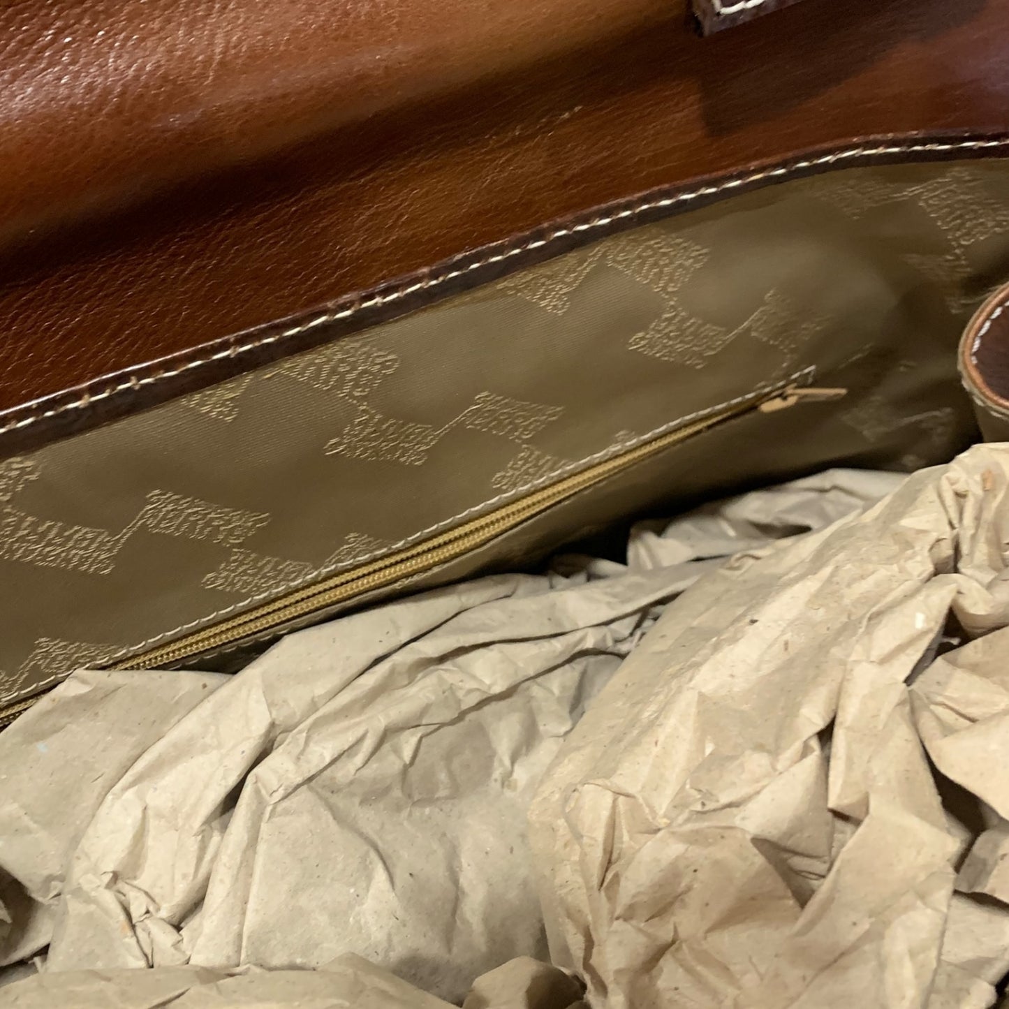 Borsa Cartella Ferre Pelle