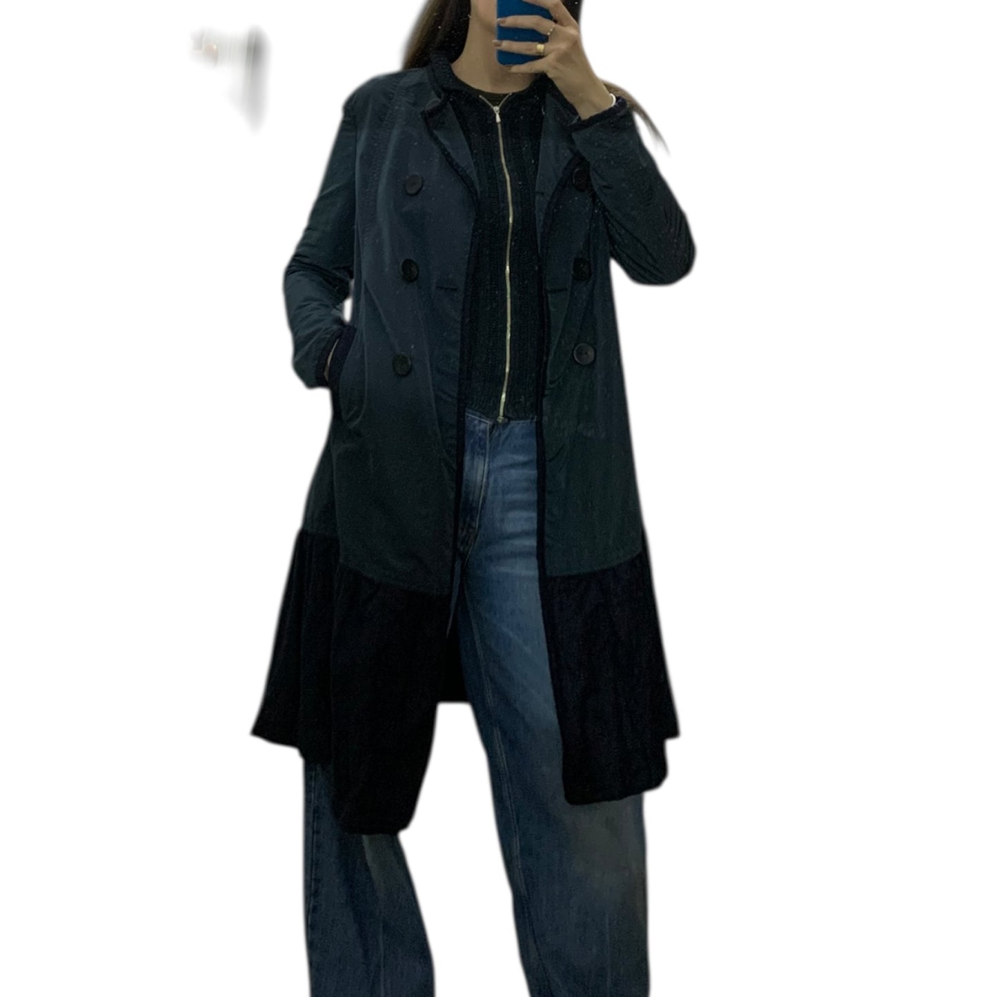 Trench Donna Alysi Blu