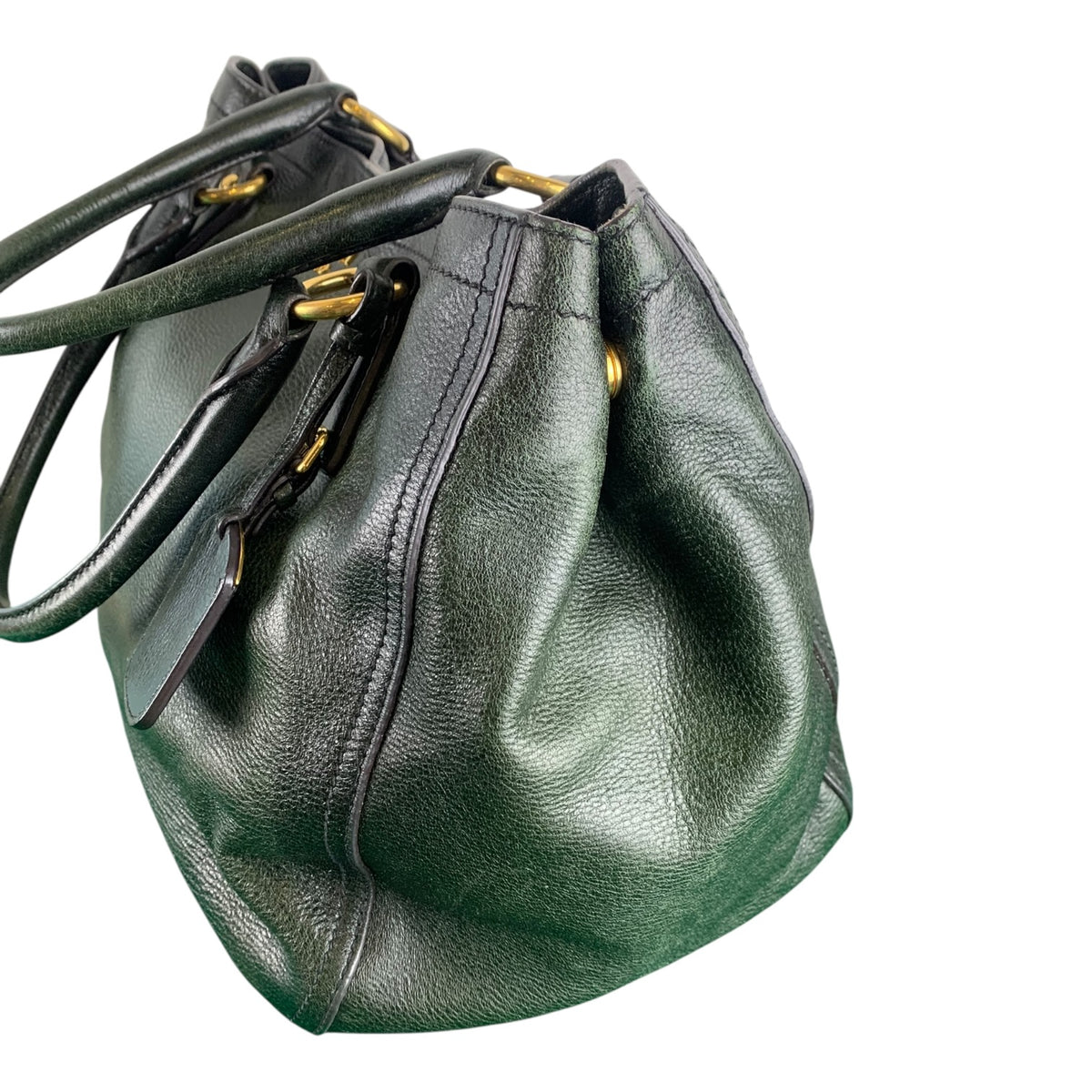 Borsa A Mano Vintage Prada Pelle