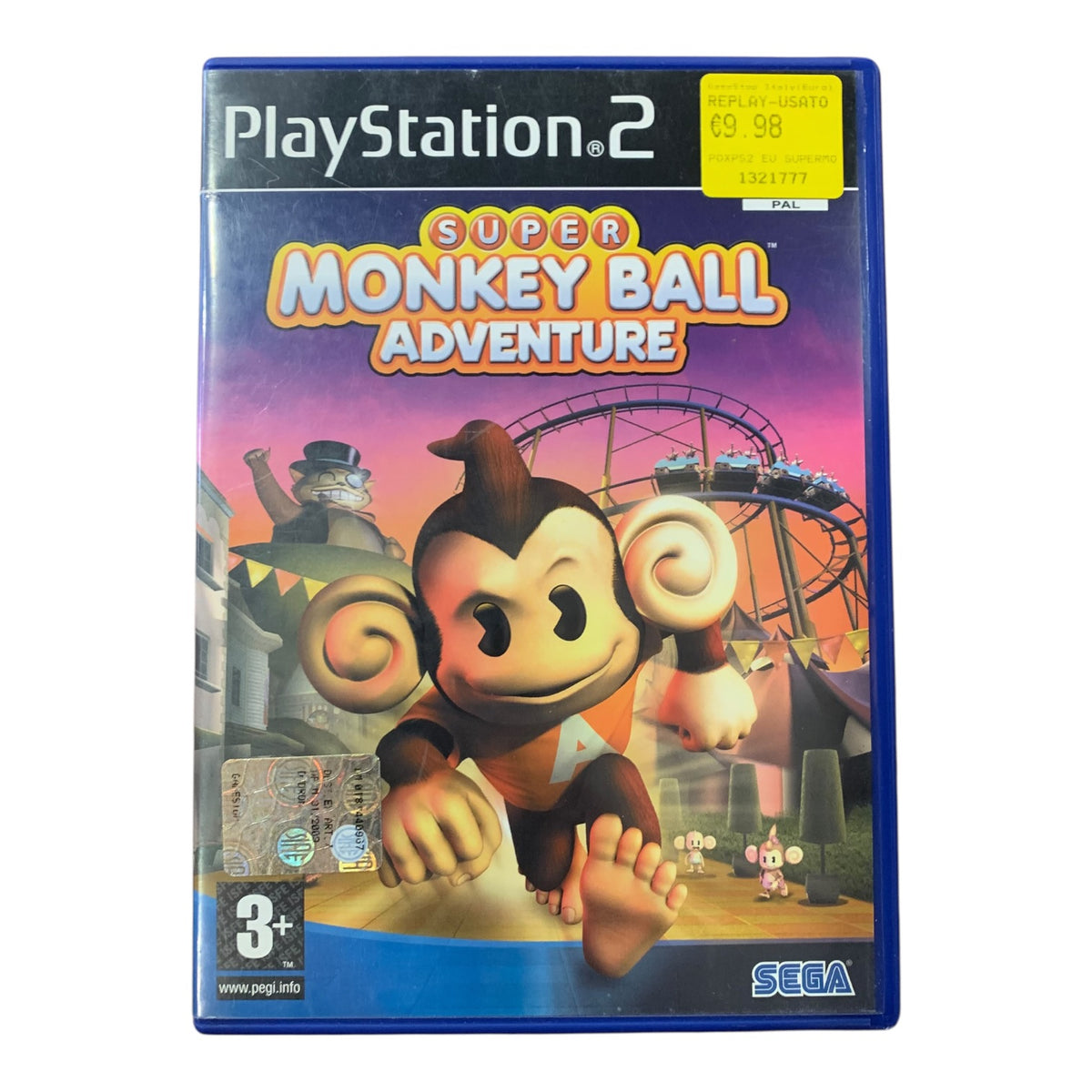 Gioco Ps2 Super Monkey Ball