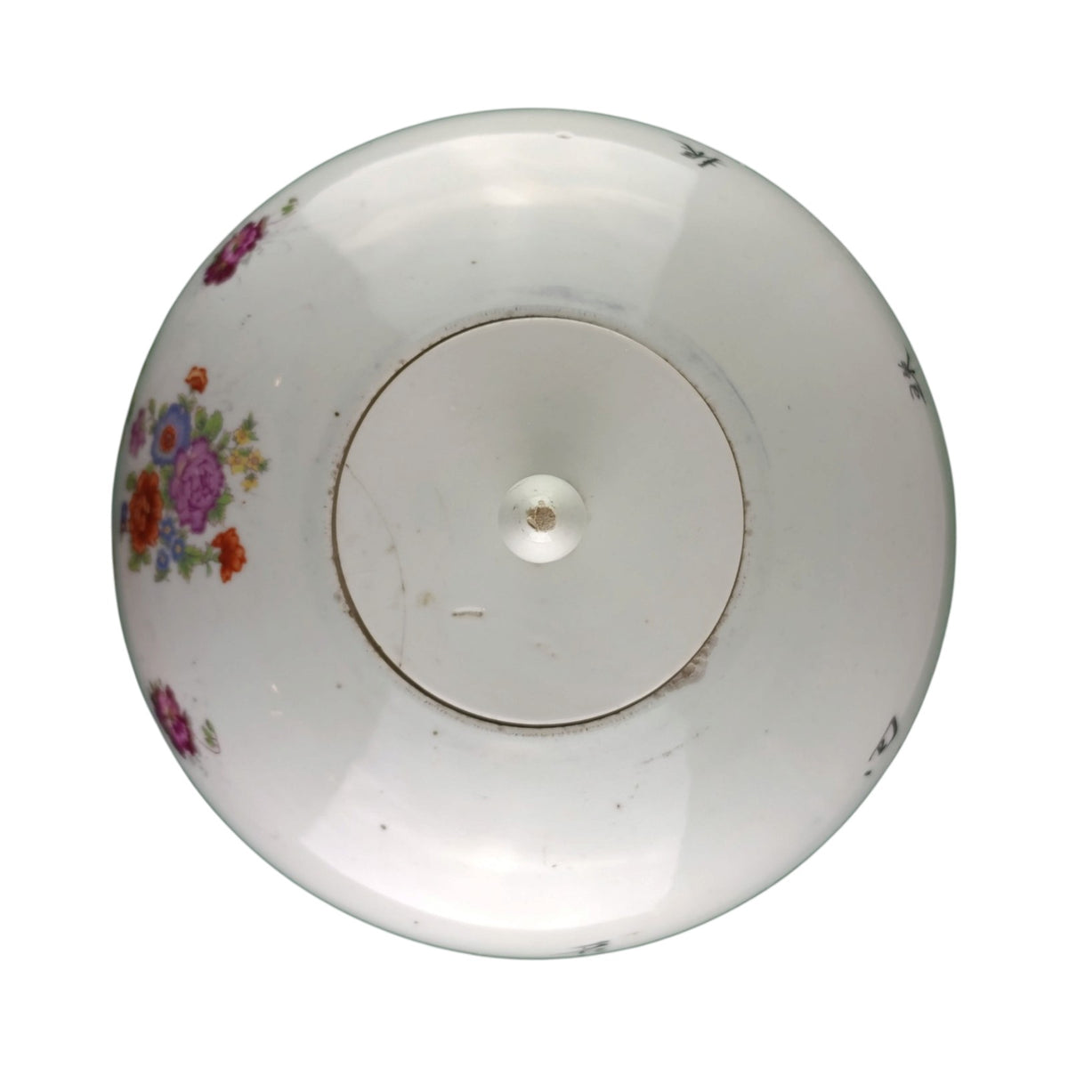Cachepot Porcellana Grande Orientale Base Legno