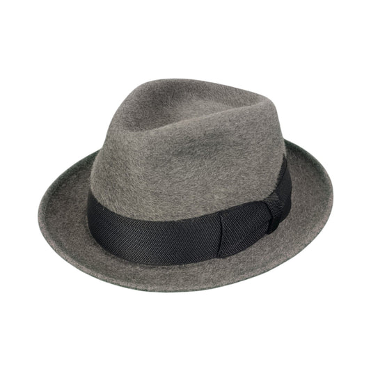 Cappello Borsalino Fedora Feltro Raso