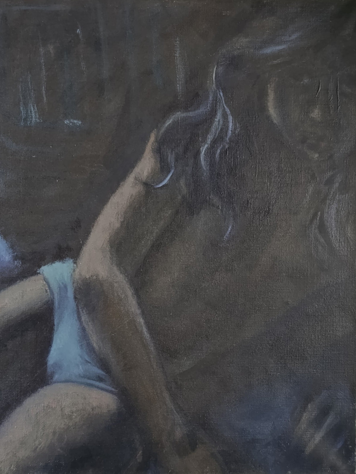 Dipinto Olio Su Tela Enrico Allimandi