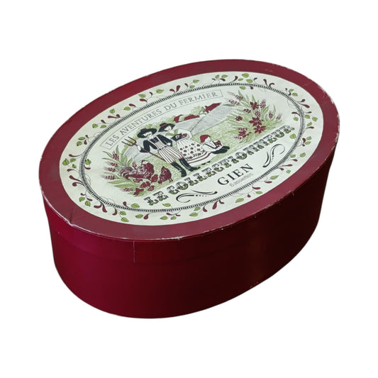 Set 6 Piatti Ovali Ceramica Gien Les Aventures Du Fermier