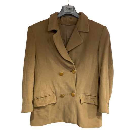 Blazer Donna Cachemire Cammello