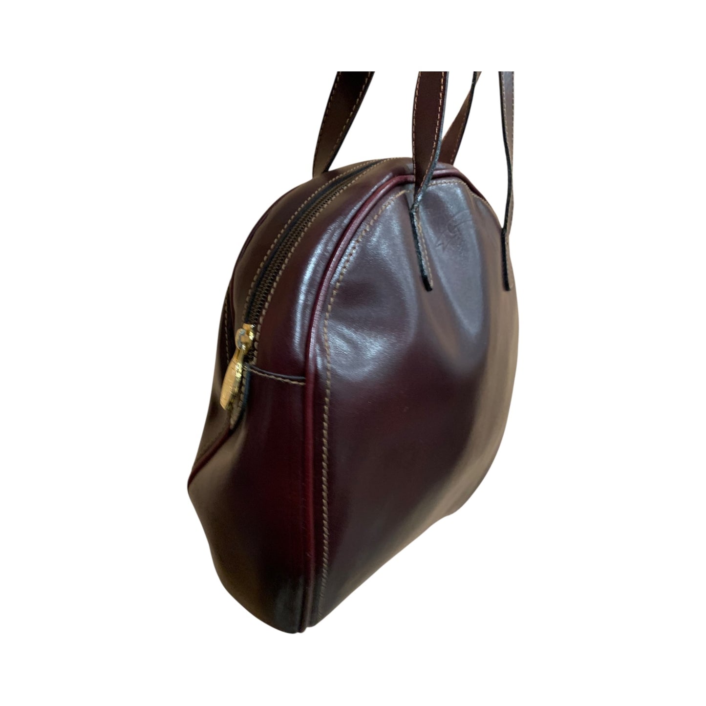 Borsetta Donna Vintage Pelle Borgogna