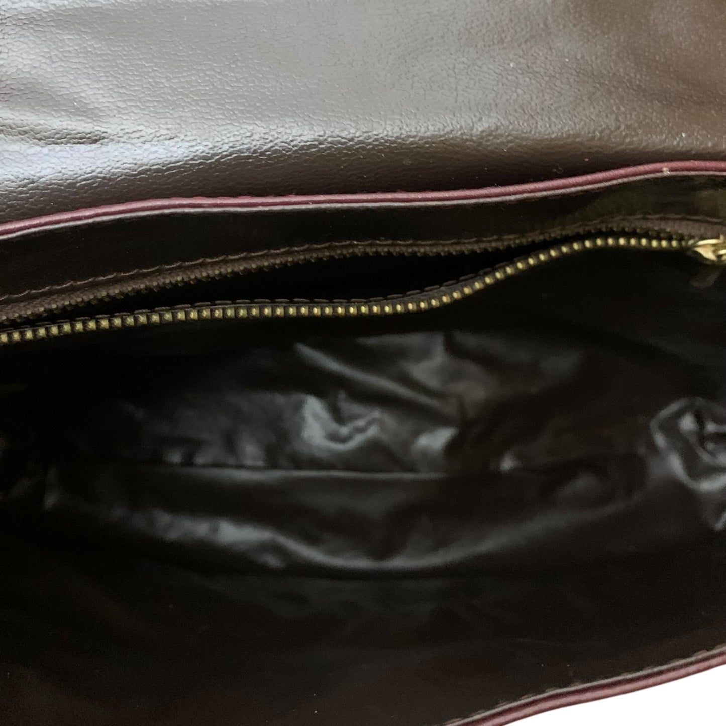 Borsa Tracolla Vintage Pelle Bordeaux