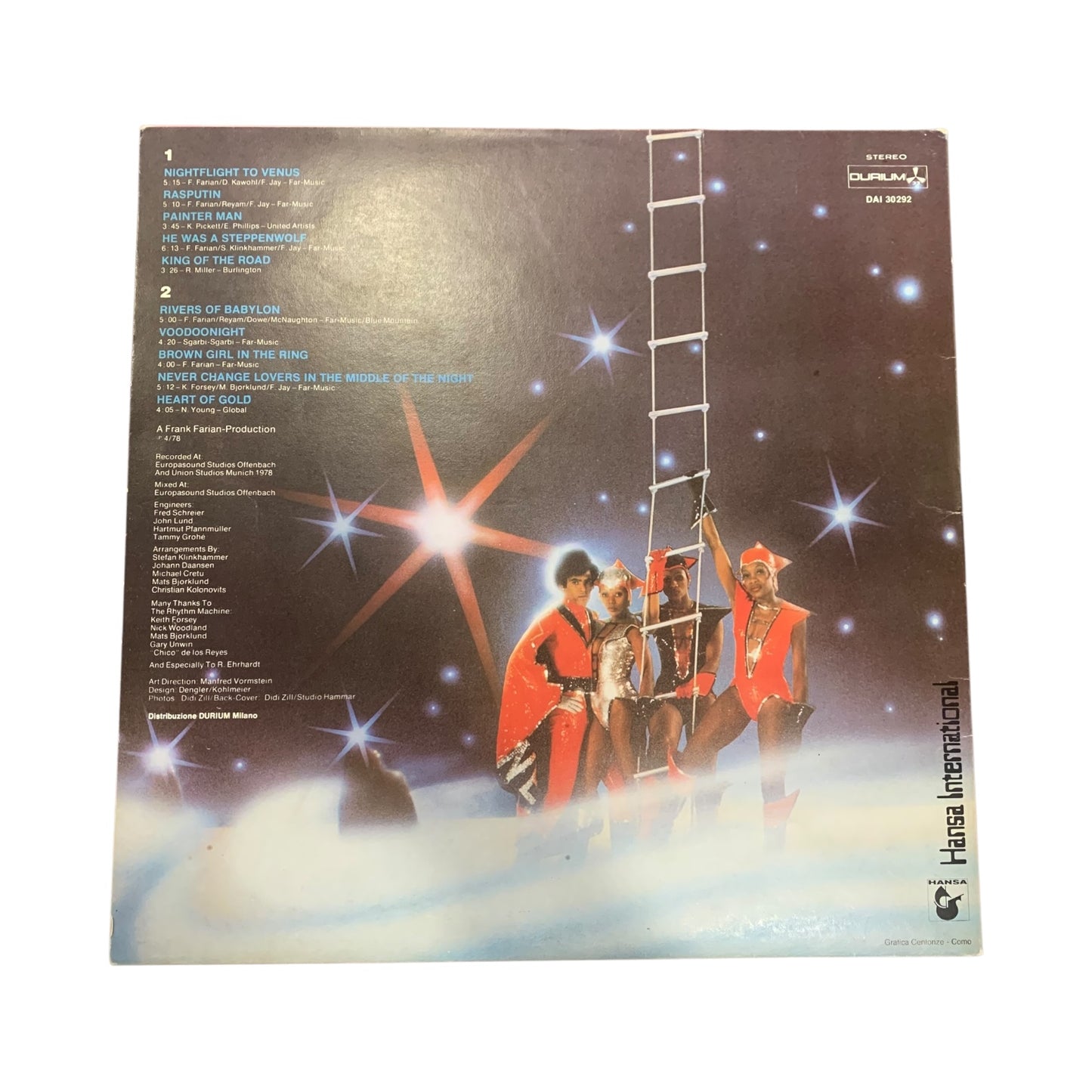 Vinile 33 Giri Boney M.