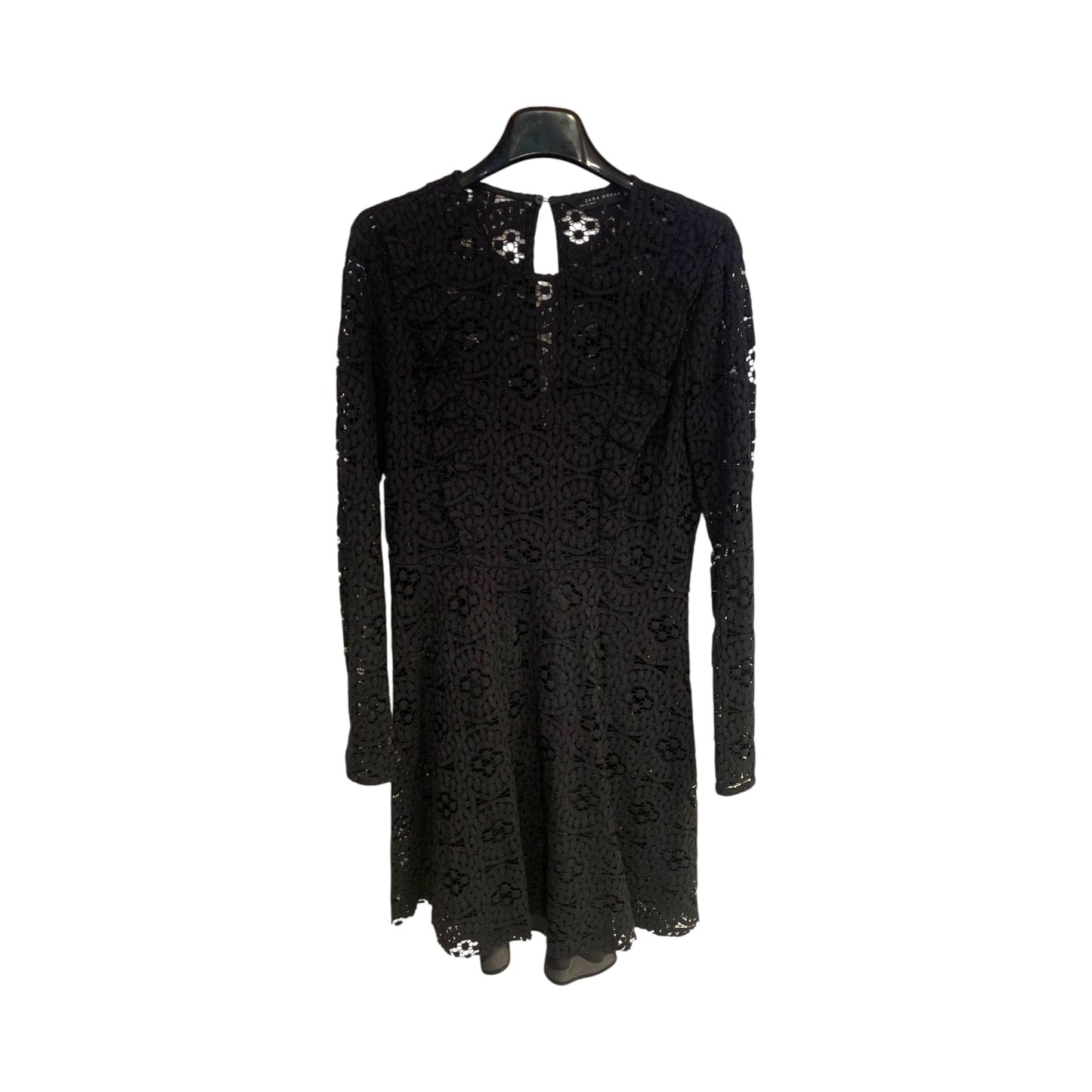 Abito Donna Zara Basic Pizzo Nero