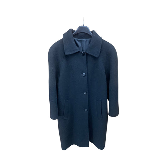 Cappotto Donna Vintage Lana Nero