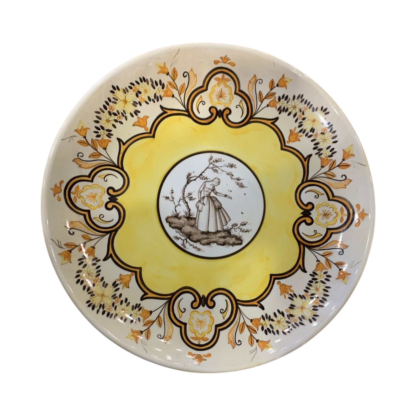 Piatto C.I.A. Manna Ceramica primi del 900