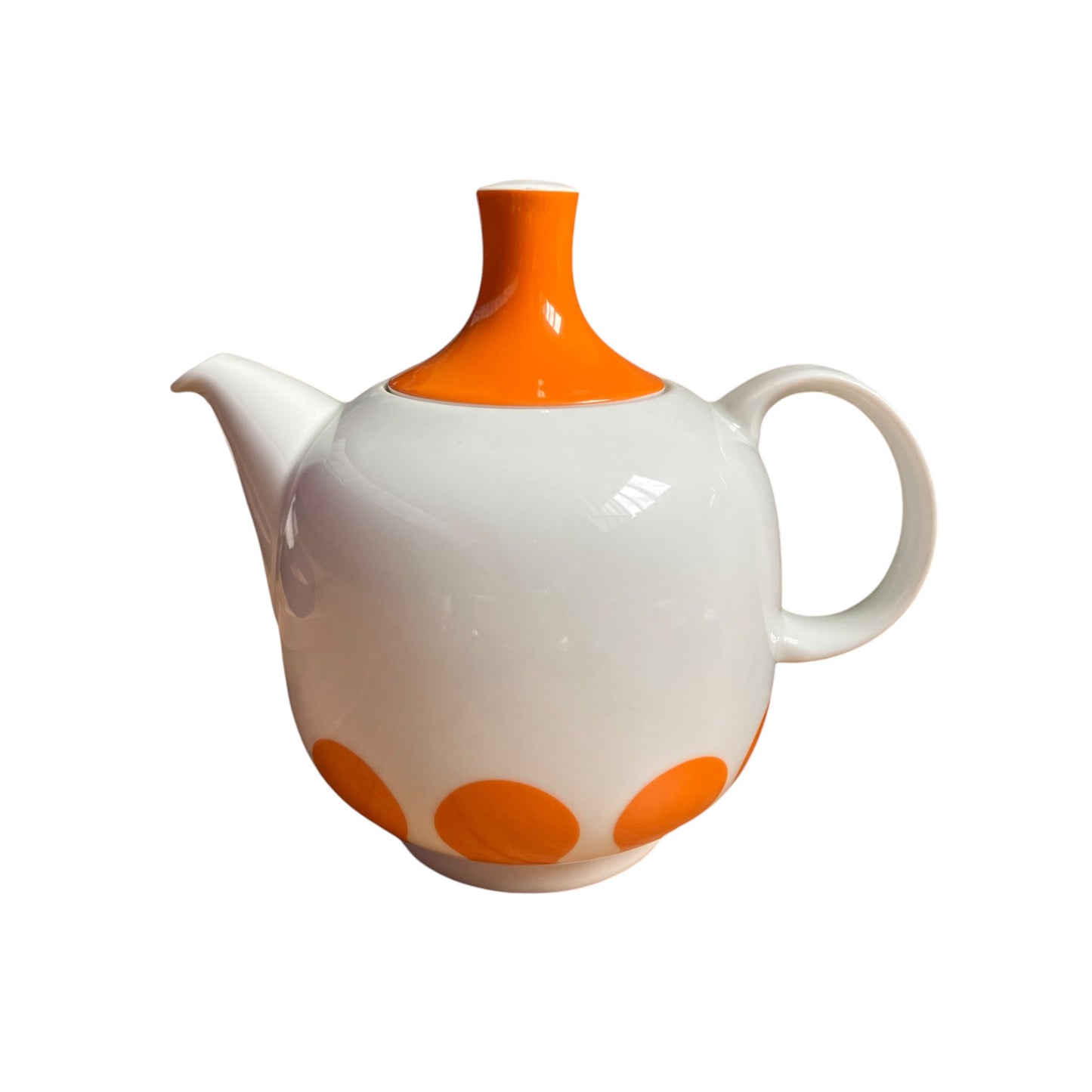Servizio Rosenthal Studio Line Anni ‘70 Pois Arancione