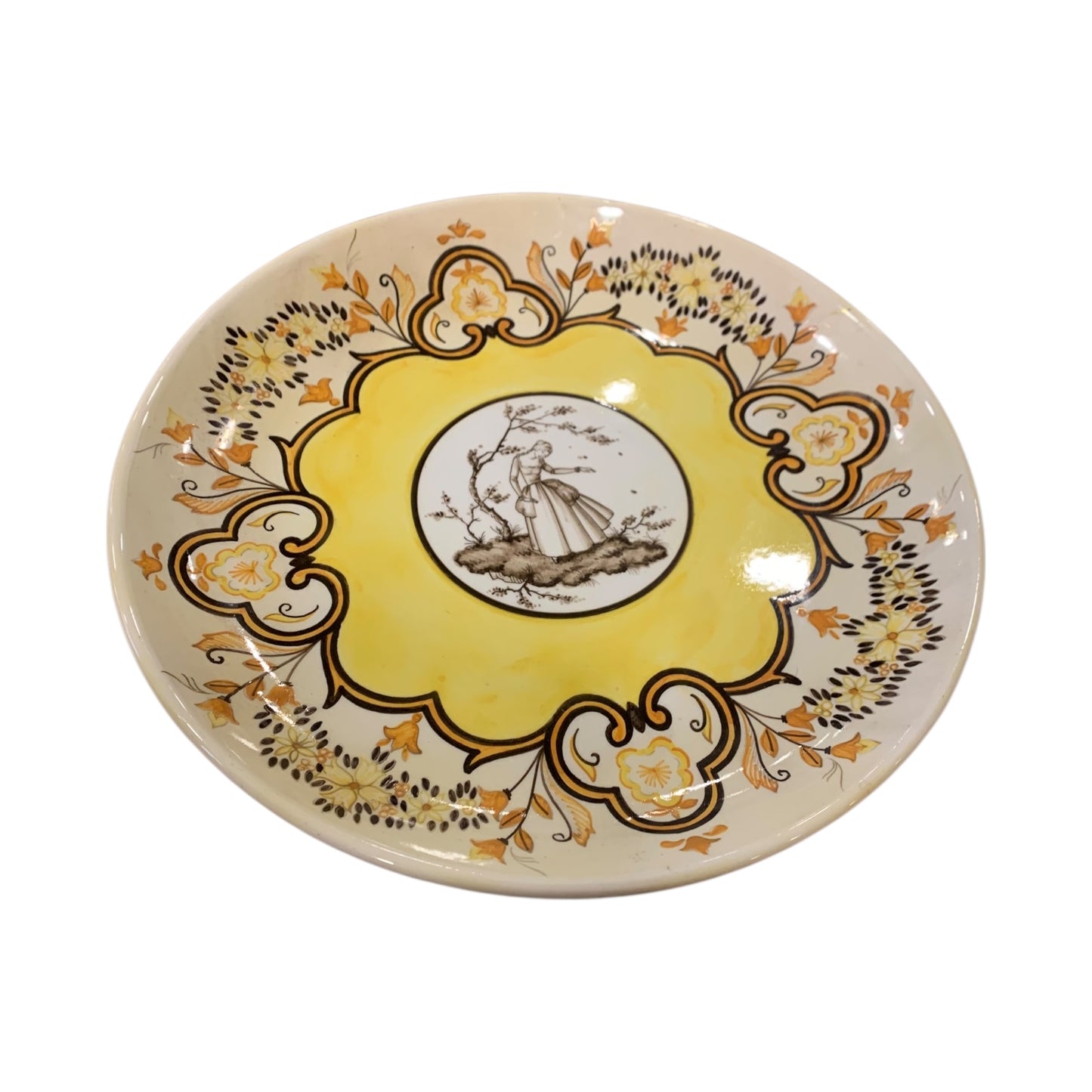Piatto C.I.A. Manna Ceramica primi del 900