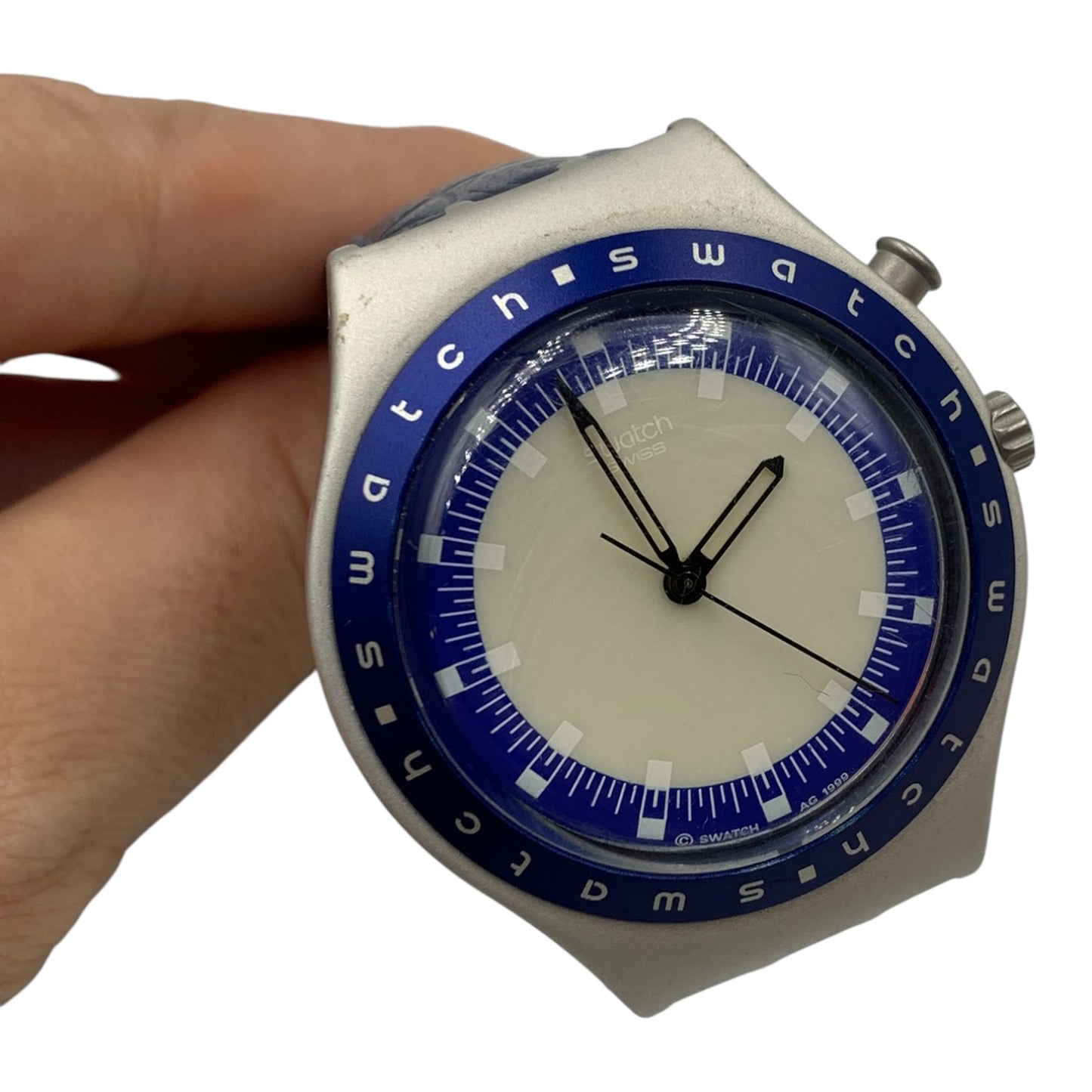 Orologio Swatch Blue Daemon