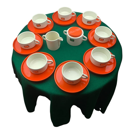 Servizio Tazzine Ceramica Sic Anni 70