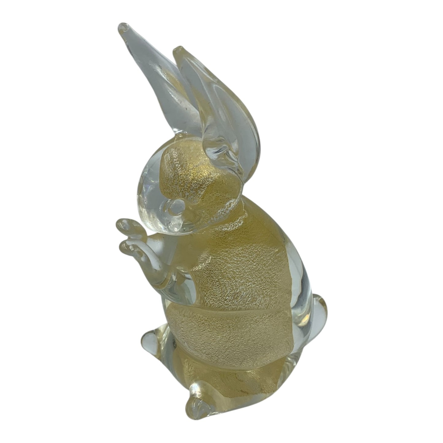 Statuina Vetro Di Murano Coniglio