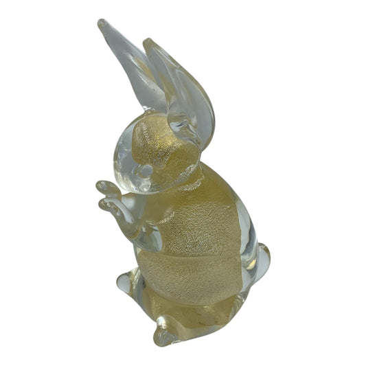 Statuina Vetro Di Murano Coniglio