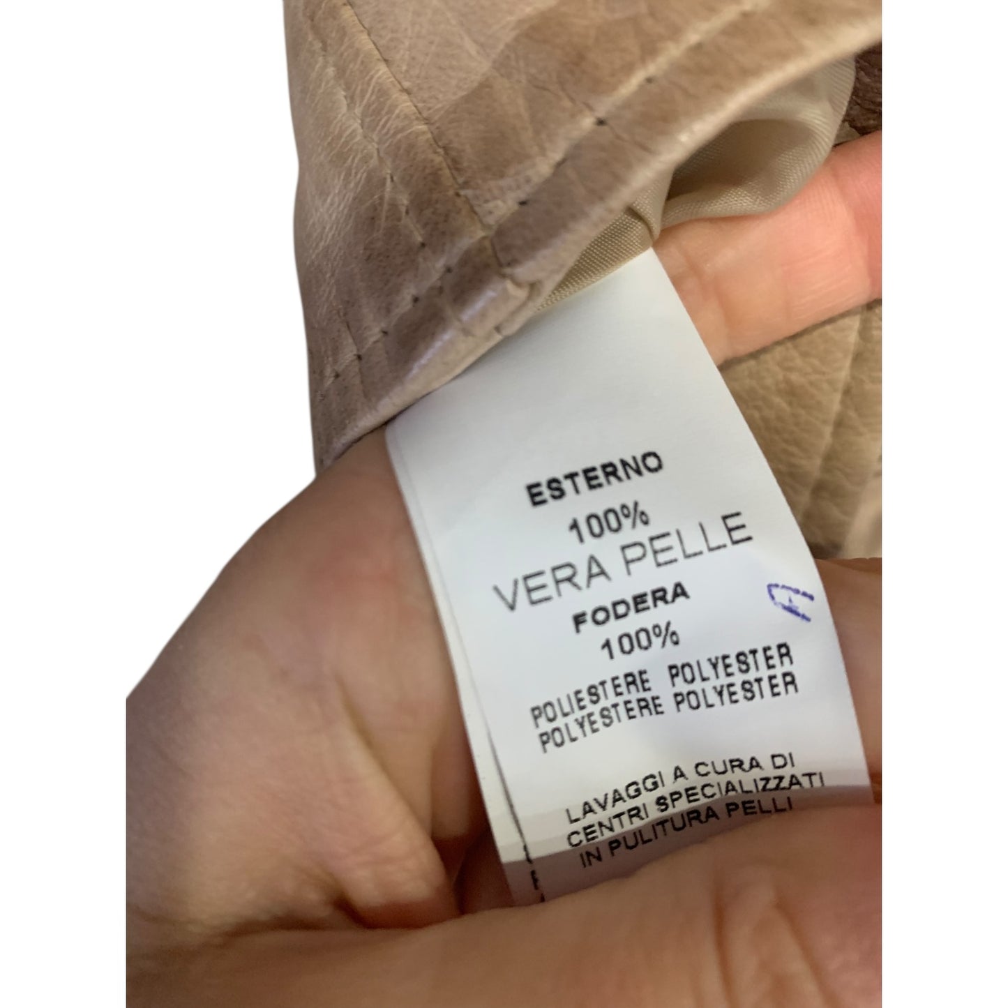 Giacca Donna Viamaestra  Pelle Beige