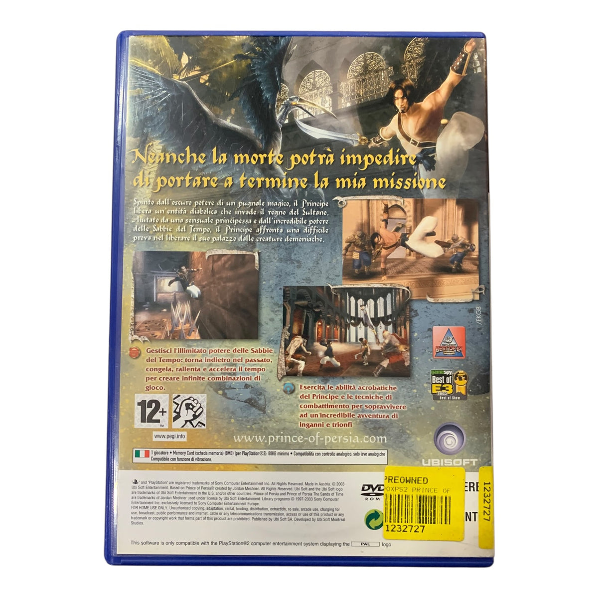 Gioco Ps2 Prince Of Persia