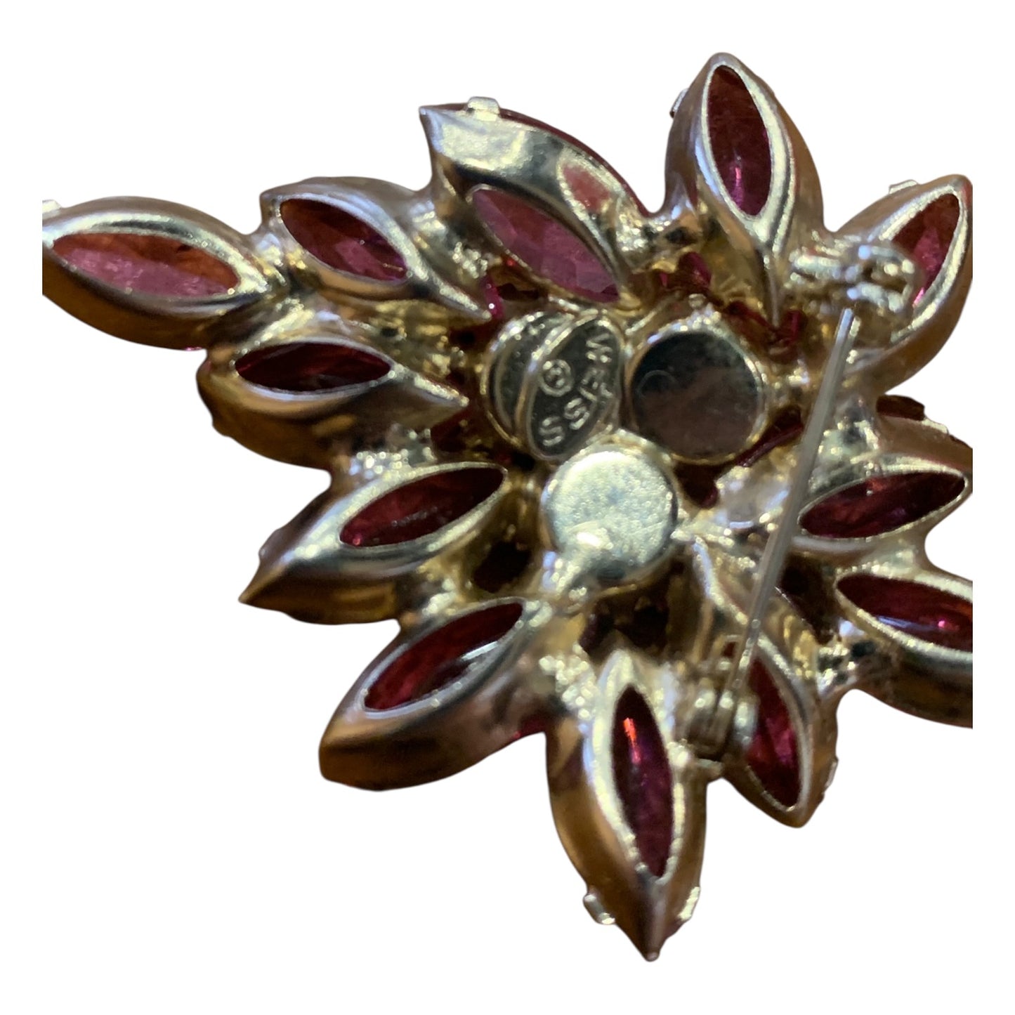 Spilla Vintage Americana Firmata Weiss