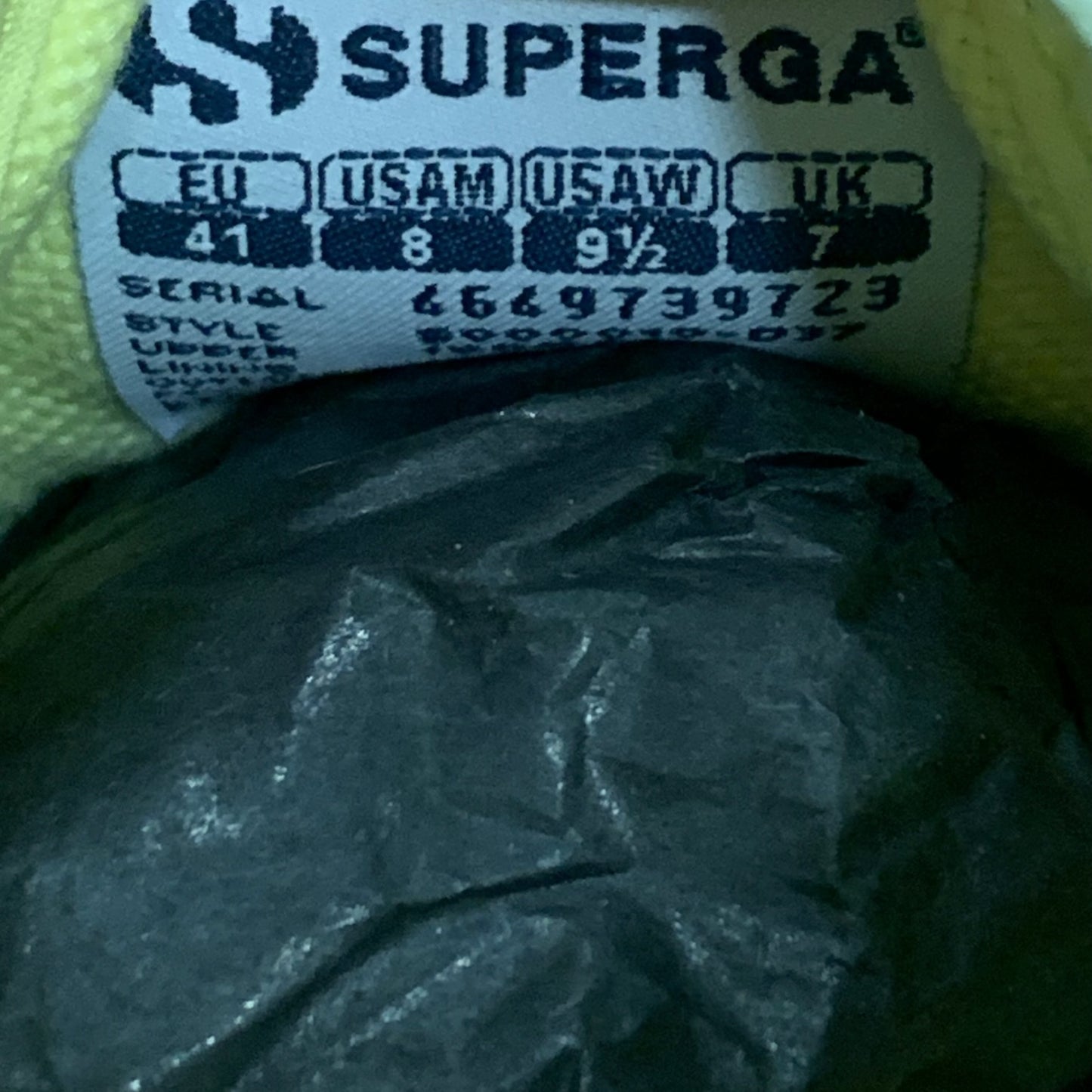 Scarpe Ginnastica Superga Giallo