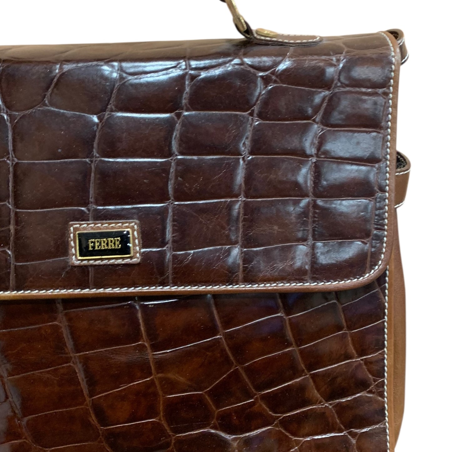 Borsa Cartella Ferre Pelle