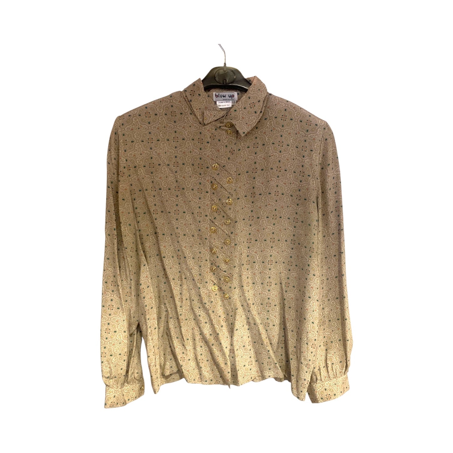 Camicia Donna Seta Blow Up Vintage