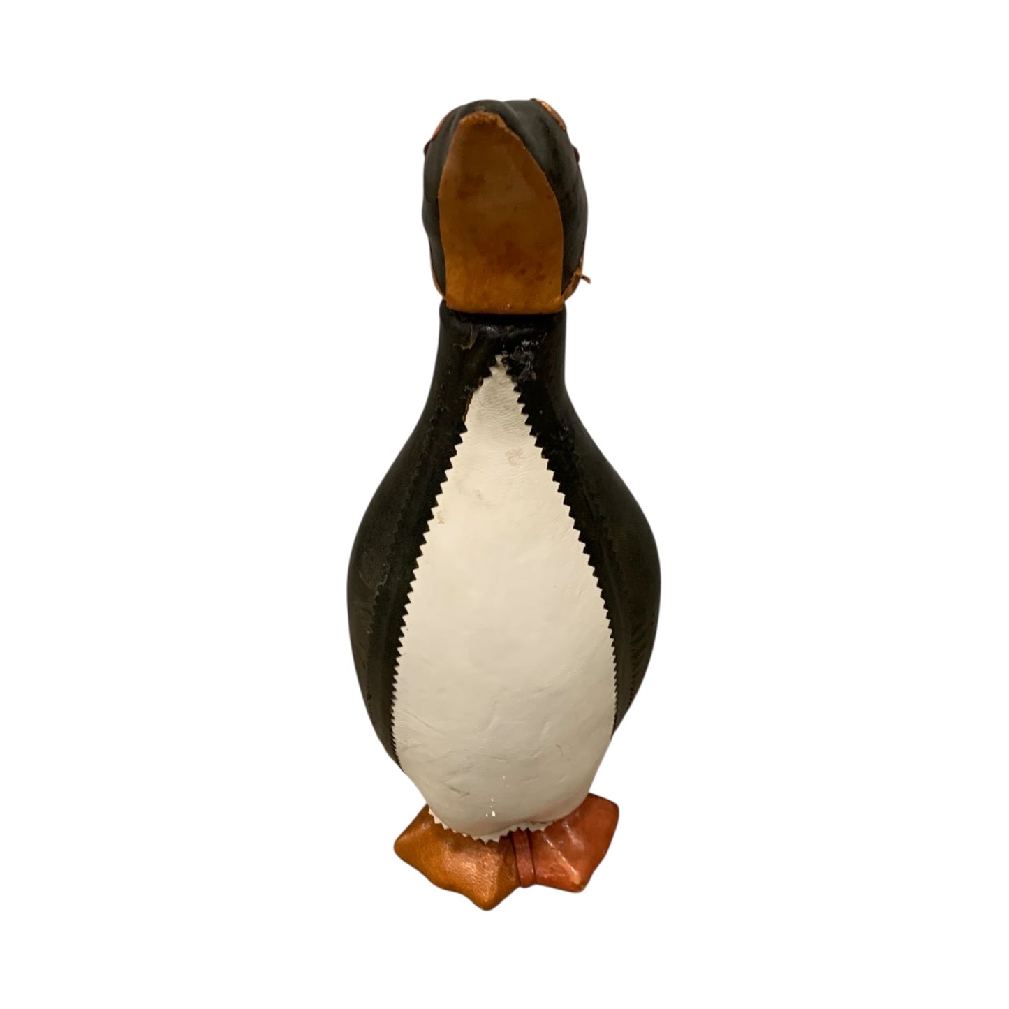 Bottiglia Vintage Pinguino Pelle