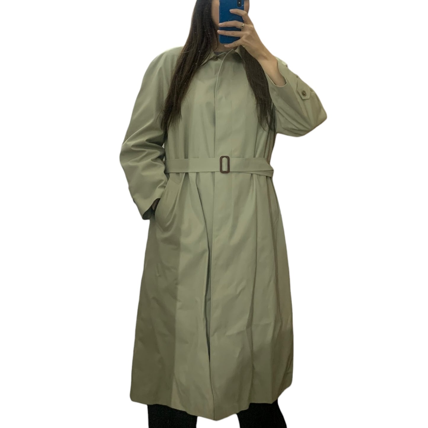 Trench Vintage Lungo Beige