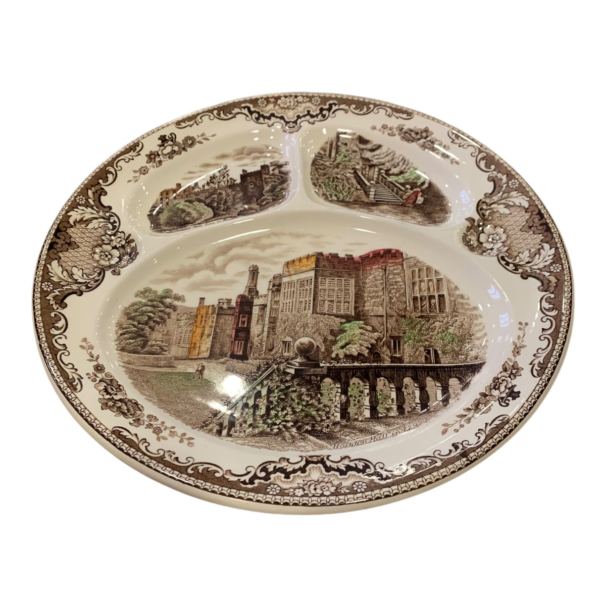 Piatto Antipastiera Ceramica Inglese Vintage