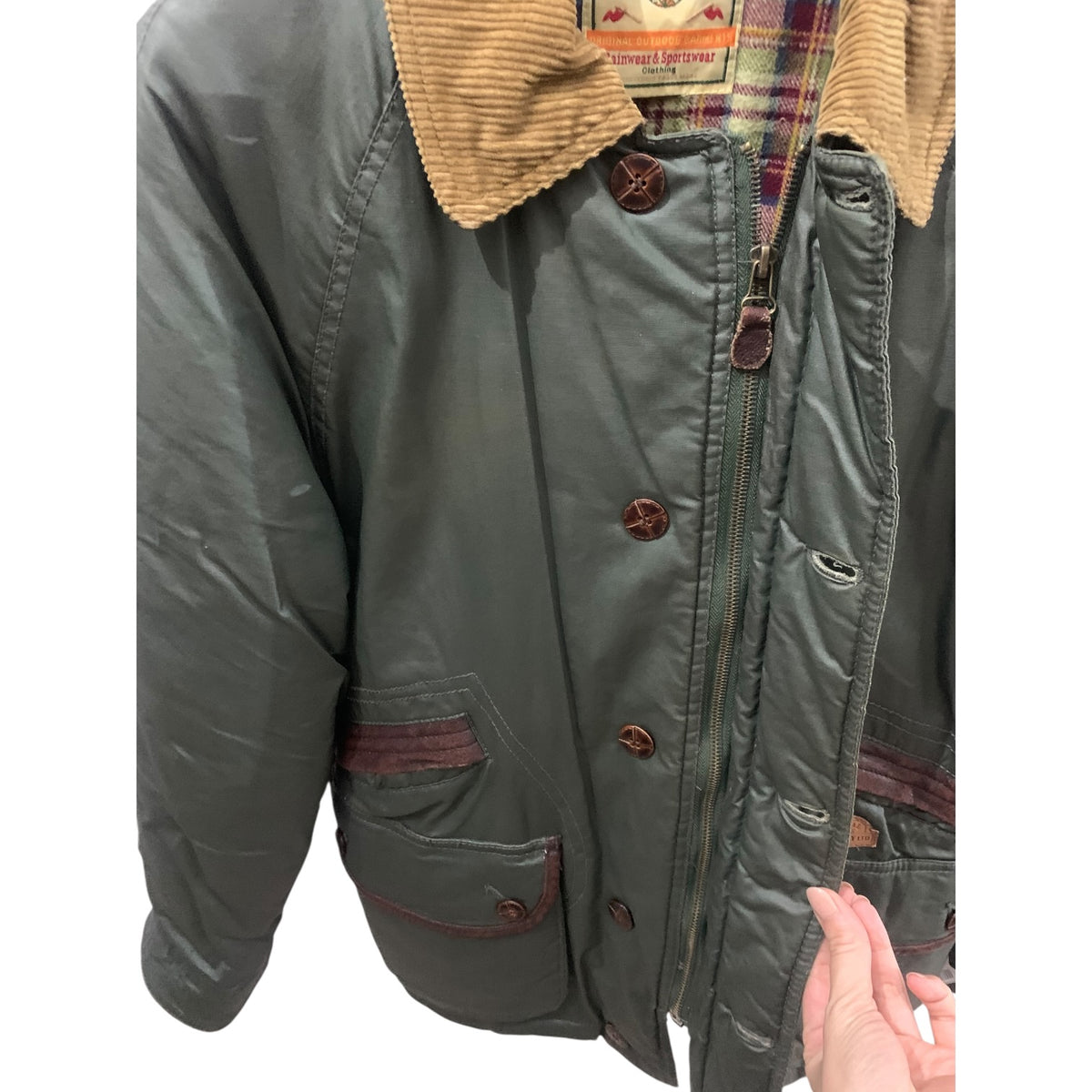 Giaccone Uomo Vintage Rose Team