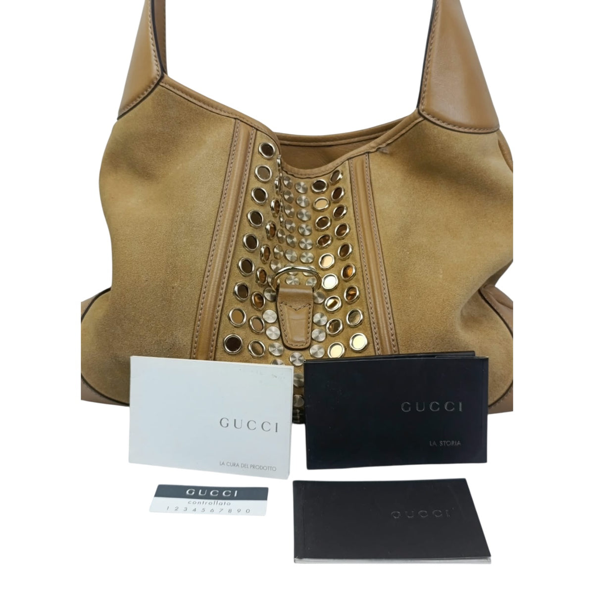 Borsa A Spalla Gucci Jackie Suede