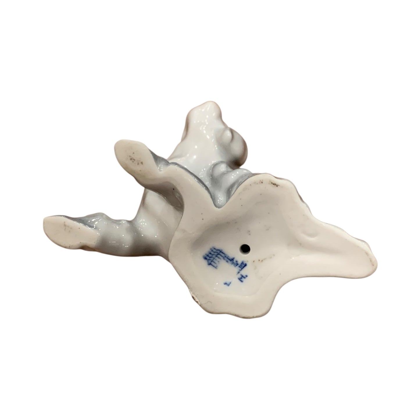 Statuina Cagnolino Ceramica Zsolnay
