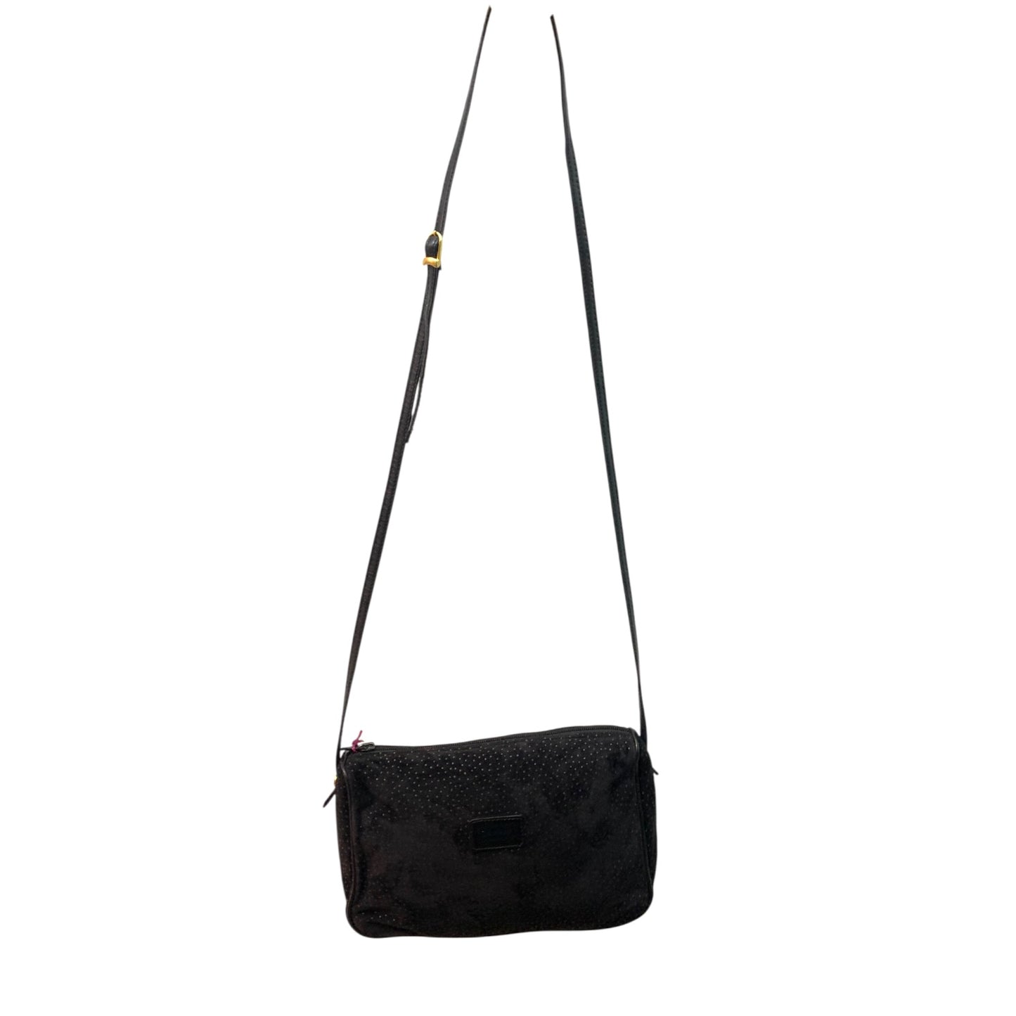 Borsa Tracolla Vintage Carrano Pelle Nera