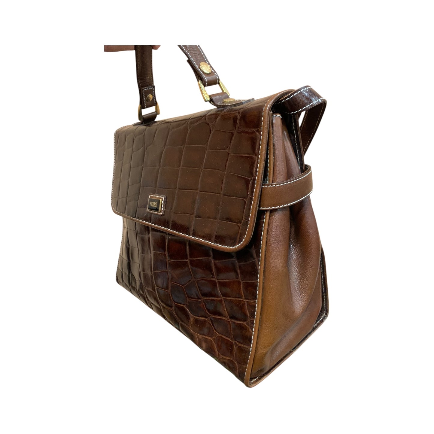 Borsa Cartella Ferre Pelle