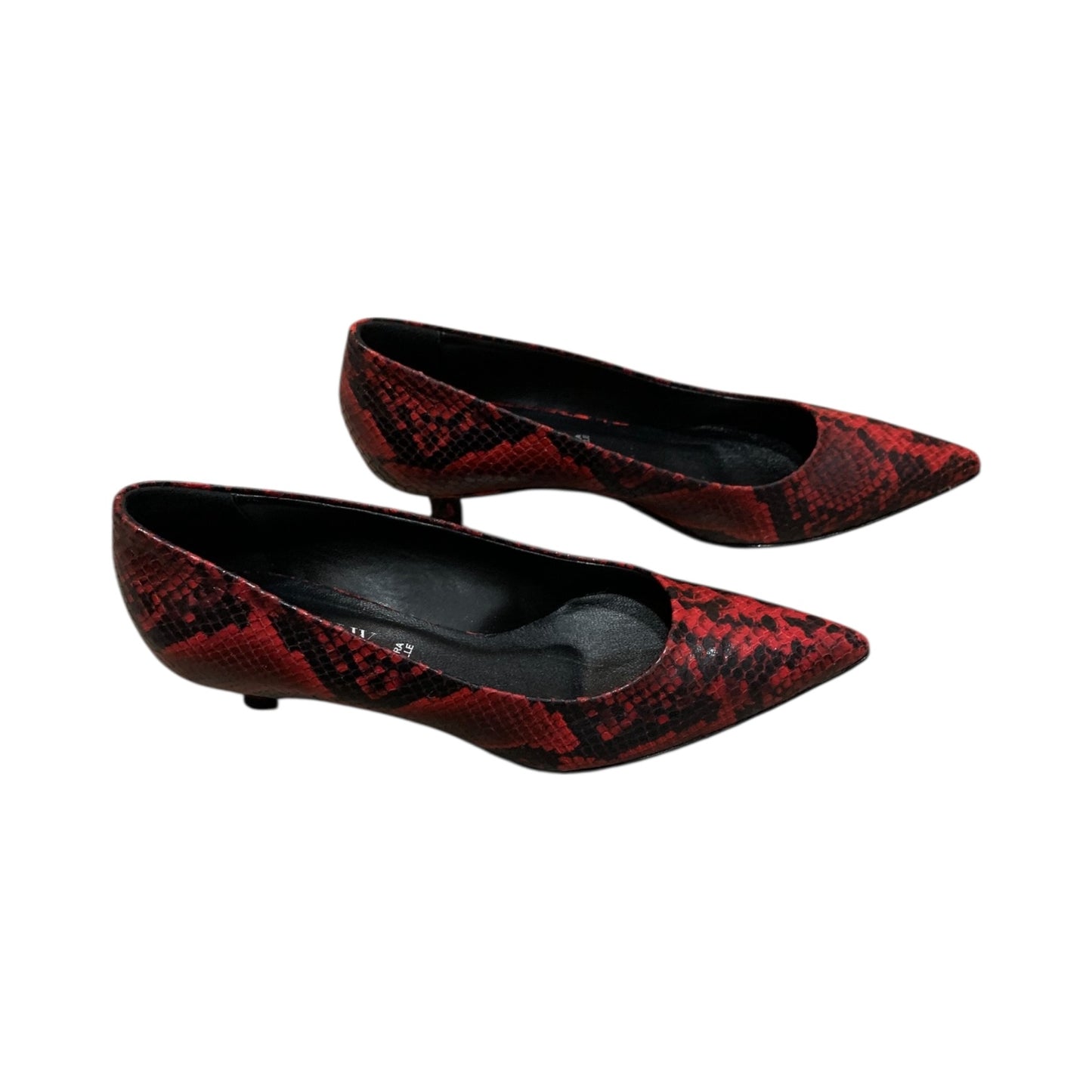 Scarpe Décolleté Donna Maison W Pelle Pitonata