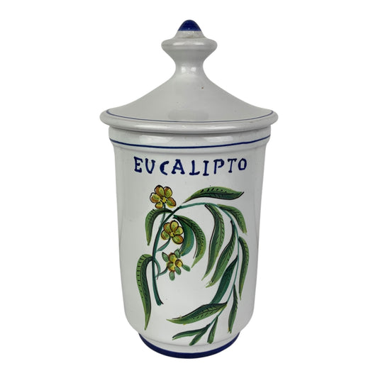 Vasetto Farmaceutico Deruta Eucalipto
