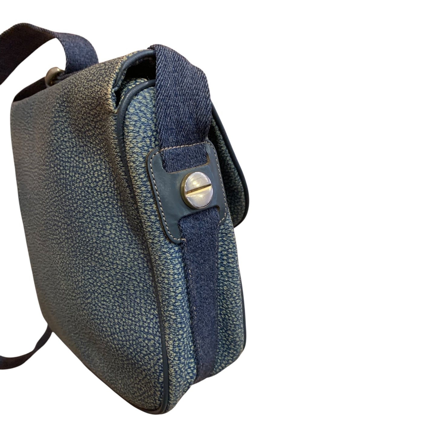Borsa Tracolla Borbonese Vintage Blu